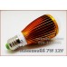 หลอด LED 7W 12VDC แสงสีวอร์มไวท์ อลูมิเนียมสีทอง ขั้วE27 1lot(5หลอด) 1หลอด=140 บาท   ::::: สินค้าหมดชั่วคราว :::::